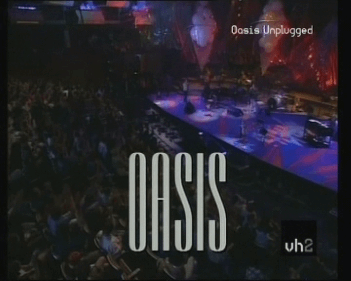 Oasis at MTV Unplugged; Royal Festival Hall, London, UK - August 23, 1996