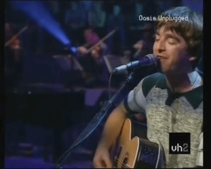 Oasis at MTV Unplugged; Royal Festival Hall, London, UK - August 23, 1996