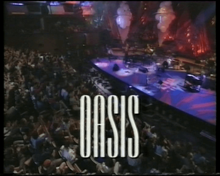 Oasis at MTV Unplugged; Royal Festival Hall, London, UK - August 23, 1996