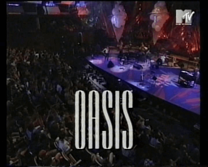 Oasis at MTV Unplugged; Royal Festival Hall, London, UK - August 23, 1996