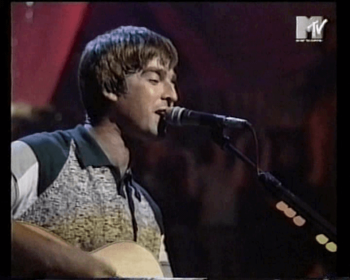 Oasis at MTV Unplugged; Royal Festival Hall, London, UK - August 23, 1996