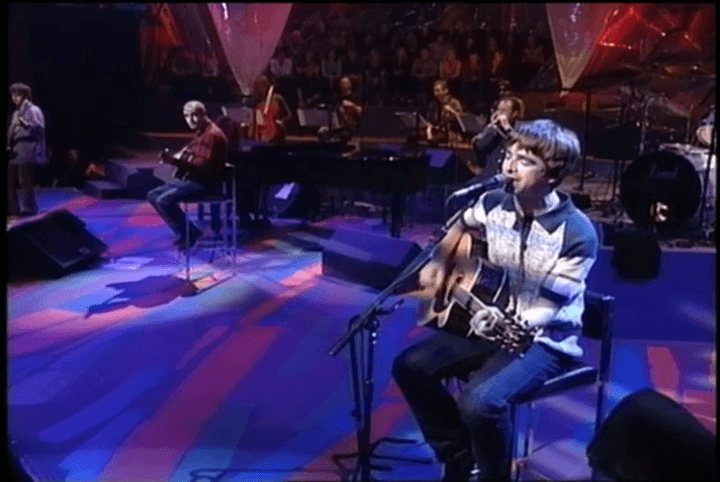 Oasis at MTV Unplugged; Royal Festival Hall, London, UK - August 23, 1996