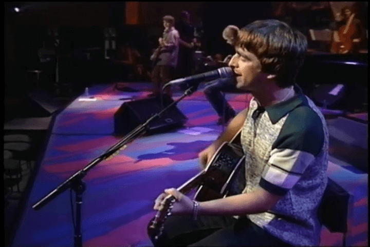 Oasis at MTV Unplugged; Royal Festival Hall, London, UK - August 23, 1996