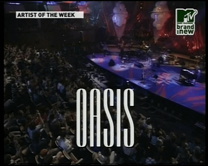 Oasis at MTV Unplugged; Royal Festival Hall, London, UK - August 23, 1996