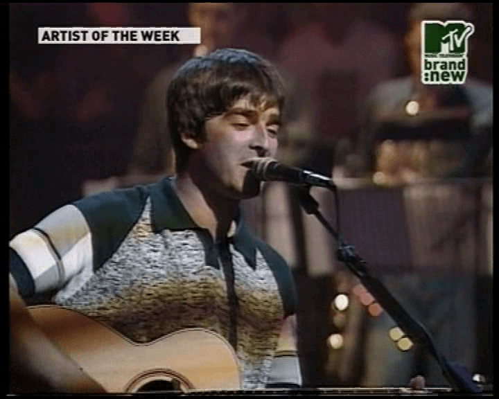 Oasis at MTV Unplugged; Royal Festival Hall, London, UK - August 23, 1996