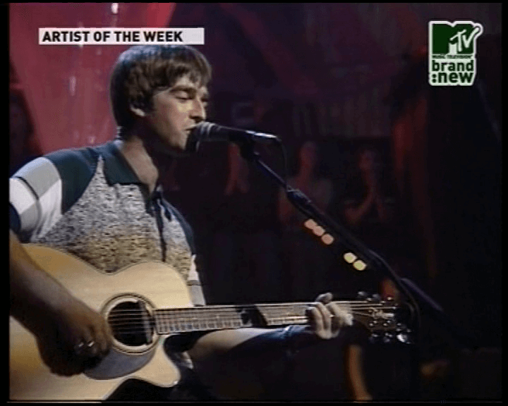 Oasis at MTV Unplugged; Royal Festival Hall, London, UK - August 23, 1996