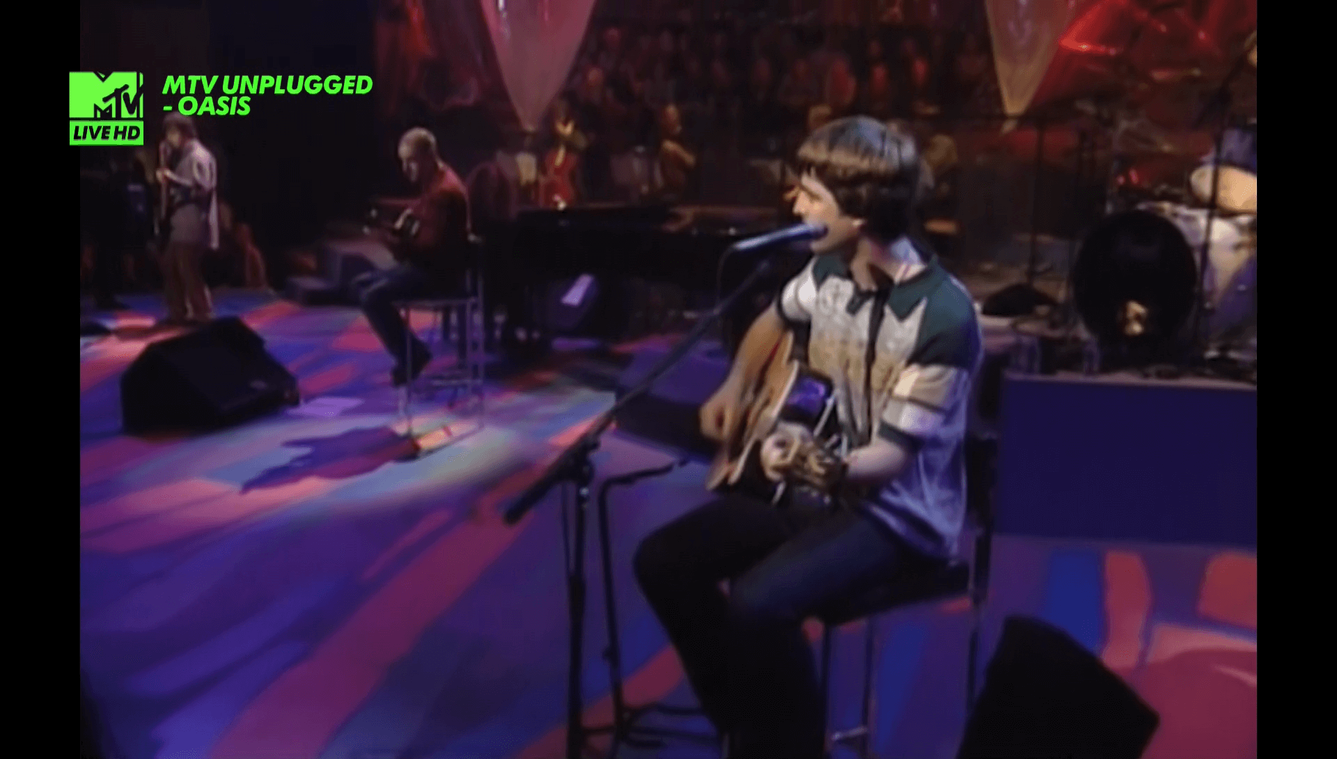 Oasis at MTV Unplugged; Royal Festival Hall, London, UK - August 23, 1996