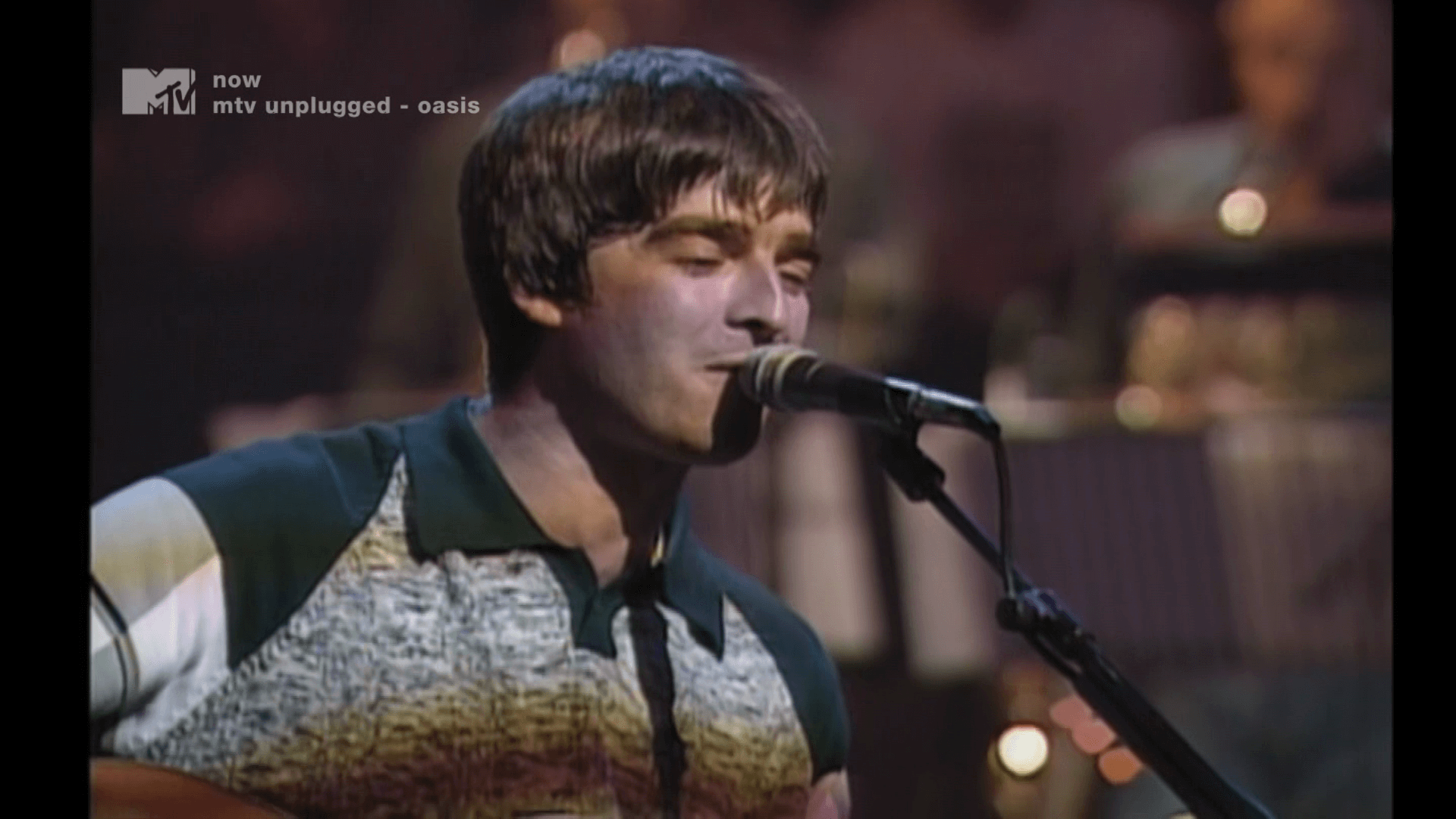 Oasis at MTV Unplugged; Royal Festival Hall, London, UK - August 23, 1996