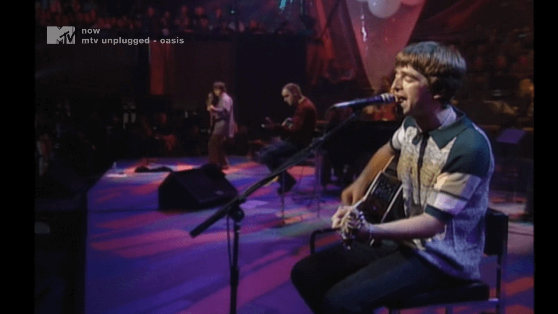 Oasis at MTV Unplugged; Royal Festival Hall, London, UK - August 23, 1996