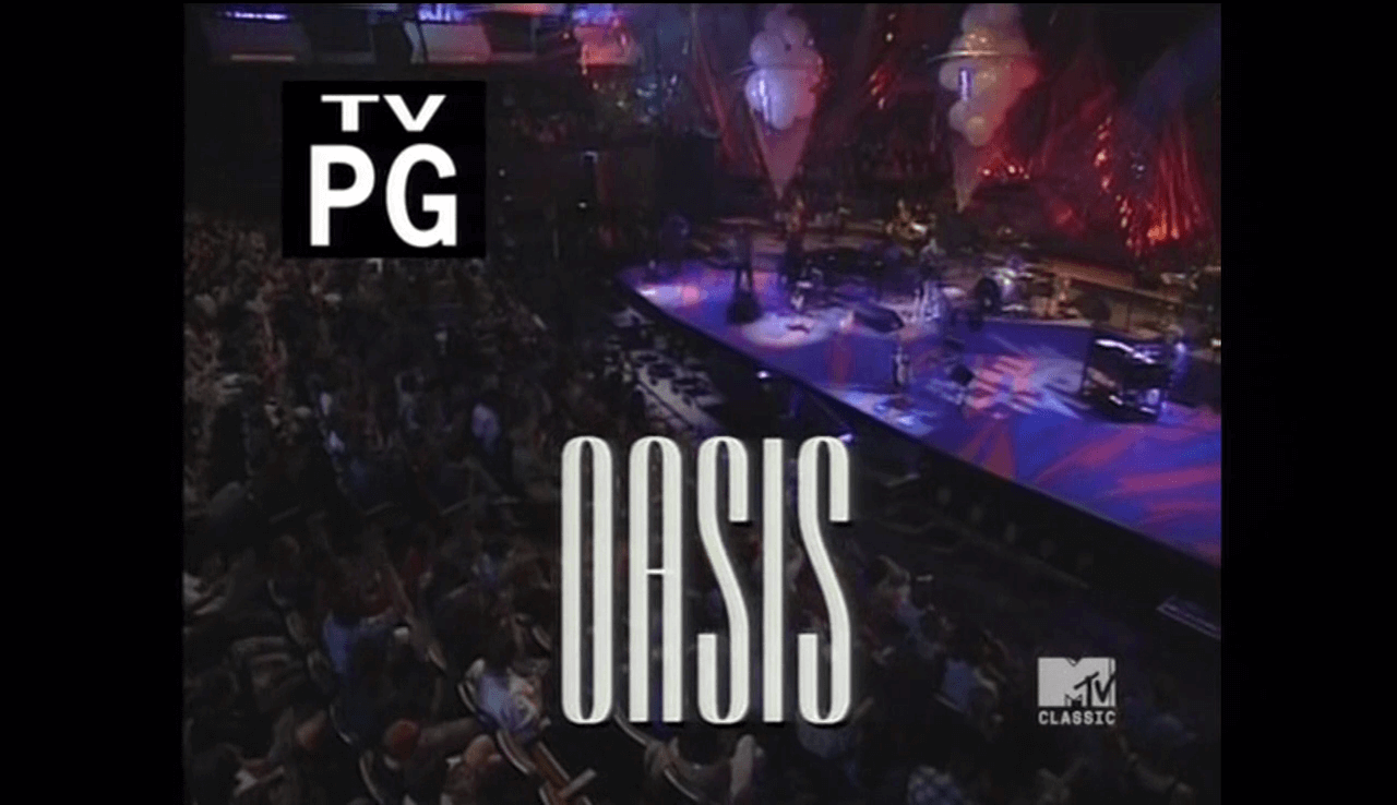 Oasis at MTV Unplugged; Royal Festival Hall, London, UK - August 23, 1996