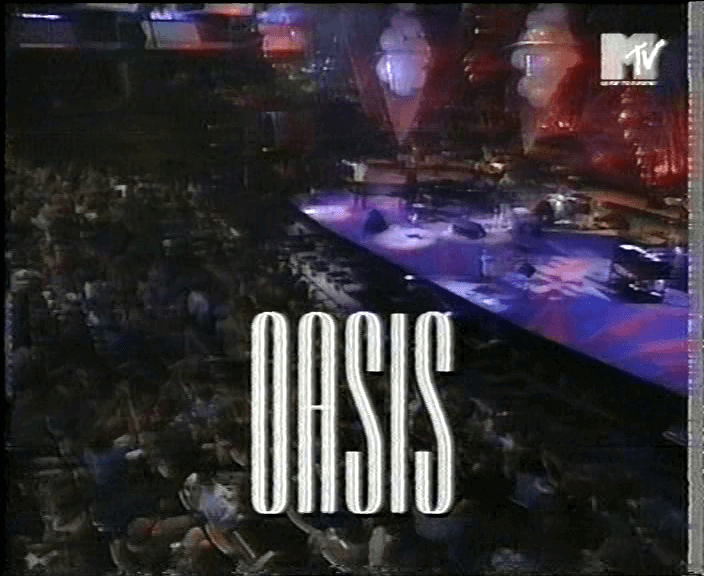 Oasis at MTV Unplugged; Royal Festival Hall, London, UK - August 23, 1996