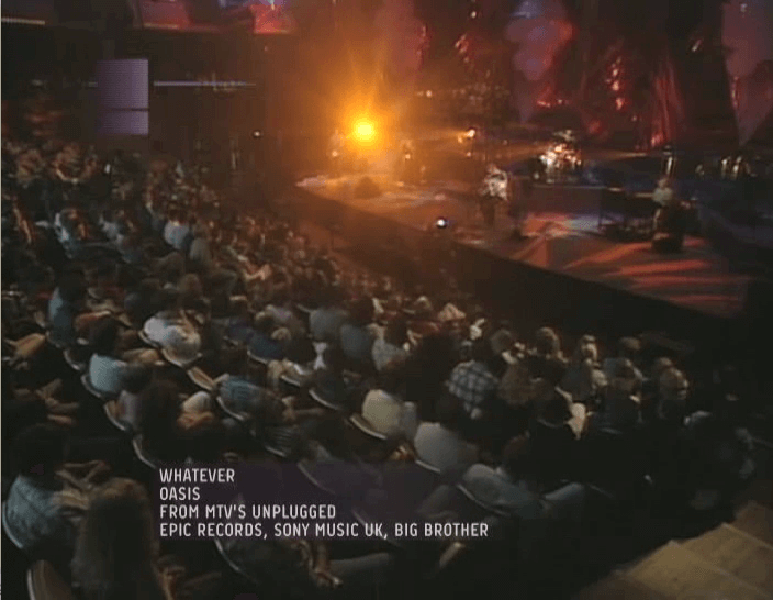 Oasis at MTV Unplugged; Royal Festival Hall, London, UK - August 23, 1996