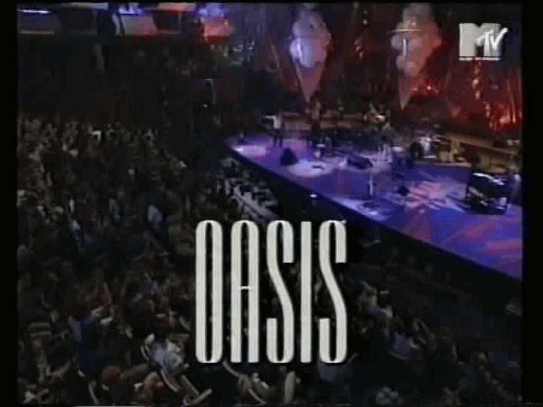 Oasis at MTV Unplugged; Royal Festival Hall, London, UK - August 23, 1996