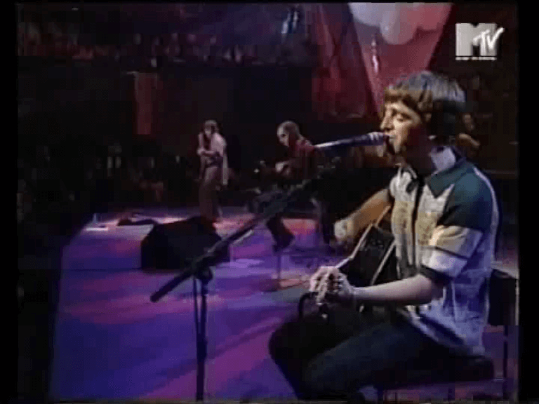 Oasis at MTV Unplugged; Royal Festival Hall, London, UK - August 23, 1996