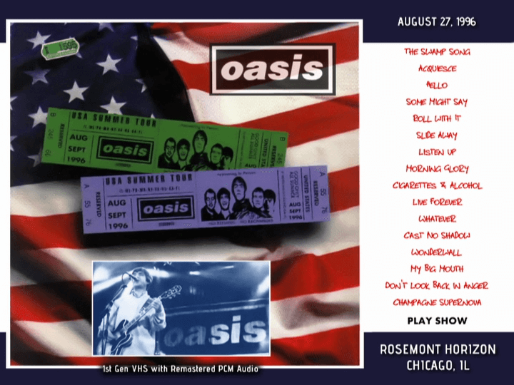 Oasis at Rosemont Horizon; Rosemont, IL, USA - August 27, 1996