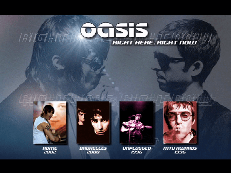 Oasis at New York City, NY, USA - September 4, 1996