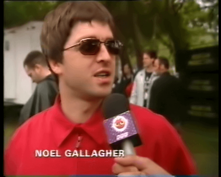 Noel Gallagher at Randall's Island, NYC, USA - June 7, 1997