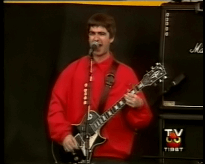 Noel Gallagher at Randall's Island, NYC, USA - June 7, 1997