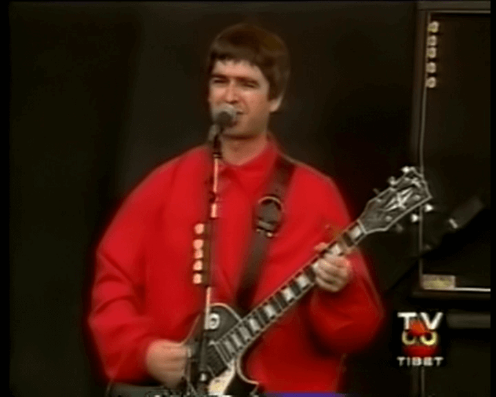 Noel Gallagher at Randall's Island, NYC, USA - June 7, 1997