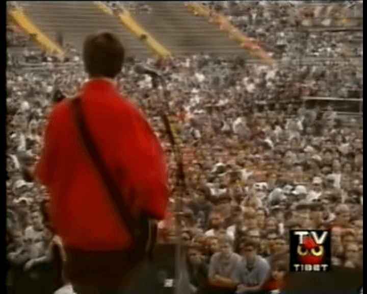 Noel Gallagher at Randall's Island, NYC, USA - June 7, 1997