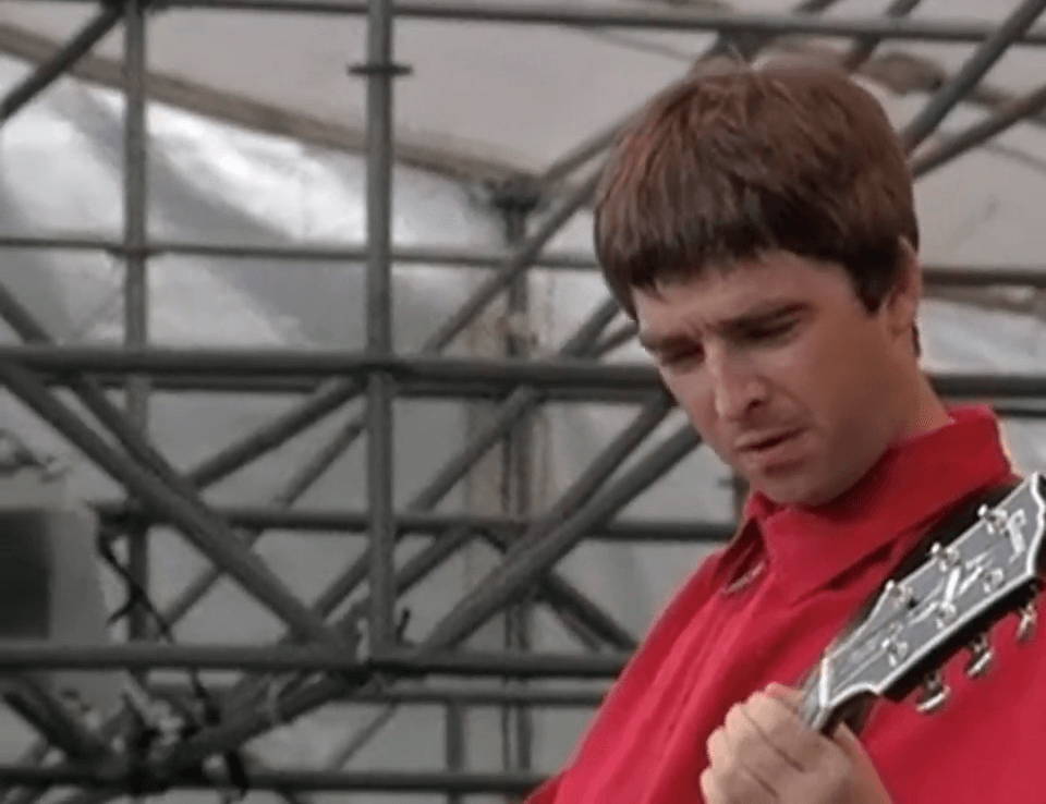 Noel Gallagher at Randall's Island, NYC, USA - June 7, 1997