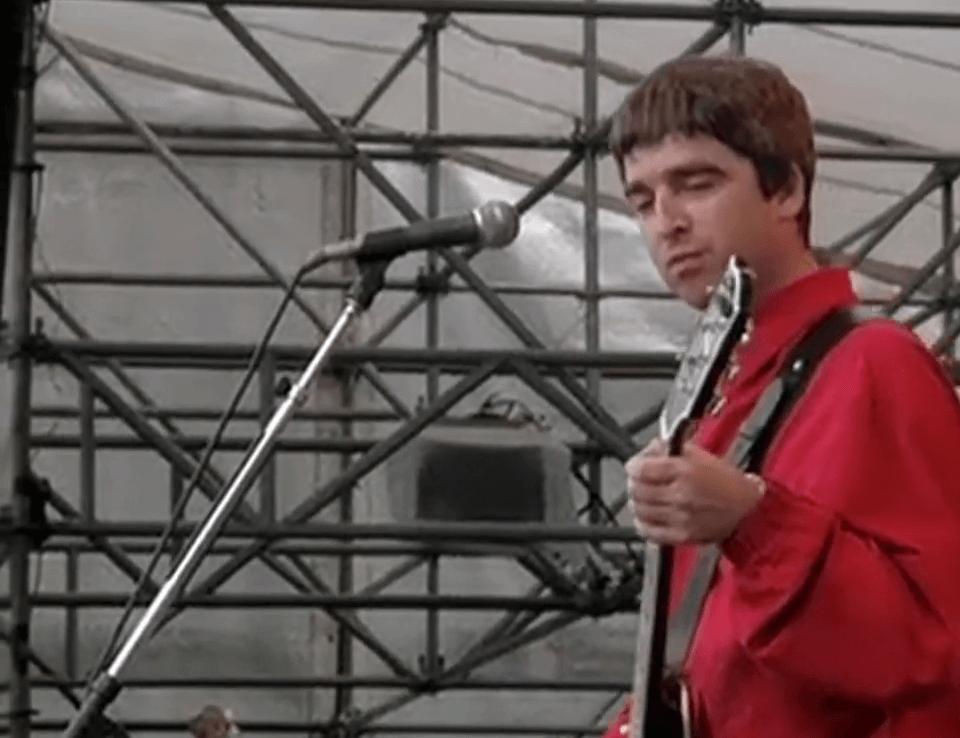 Noel Gallagher at Randall's Island, NYC, USA - June 7, 1997