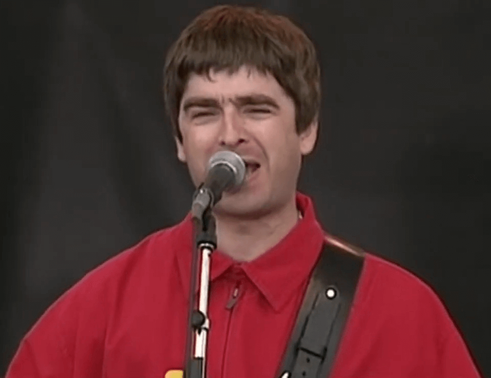 Noel Gallagher at Randall's Island, NYC, USA - June 7, 1997