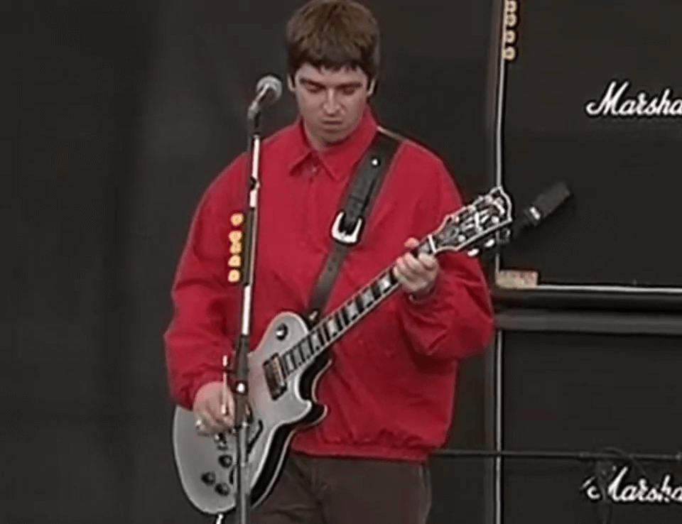 Noel Gallagher at Randall's Island, NYC, USA - June 7, 1997