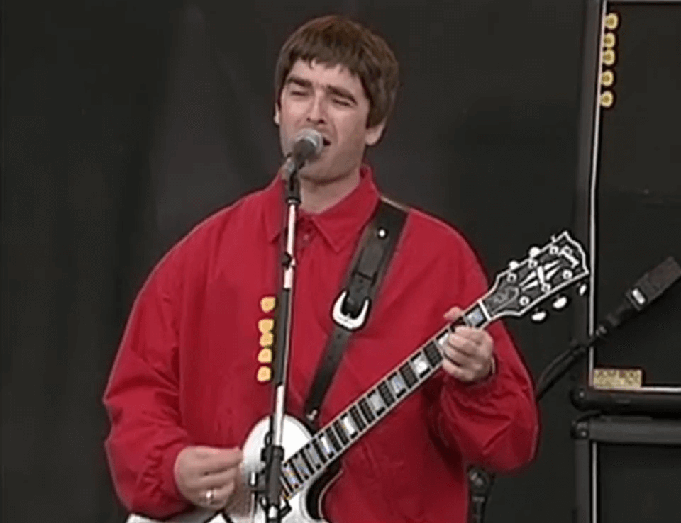 Noel Gallagher at Randall's Island, NYC, USA - June 7, 1997