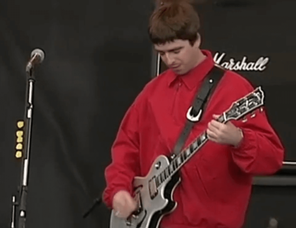 Noel Gallagher at Randall's Island, NYC, USA - June 7, 1997