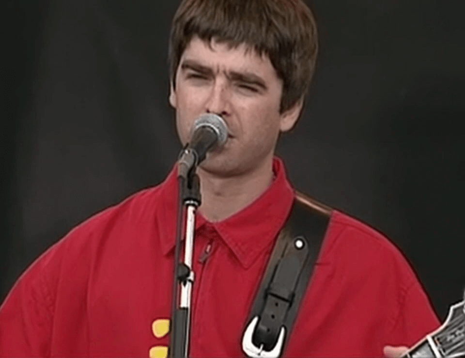 Noel Gallagher at Randall's Island, NYC, USA - June 7, 1997