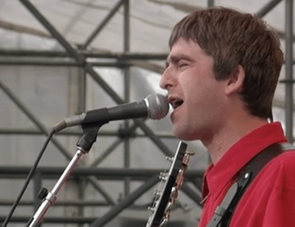 Noel Gallagher at Randall's Island, NYC, USA - June 7, 1997