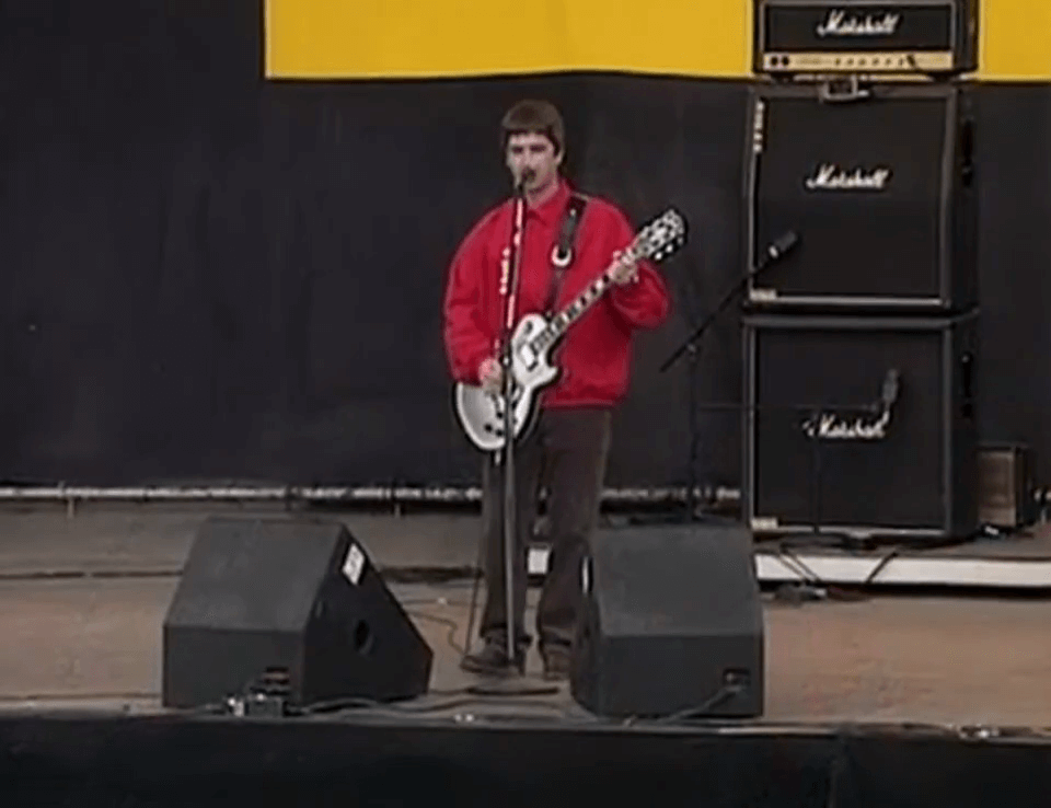 Noel Gallagher at Randall's Island, NYC, USA - June 7, 1997