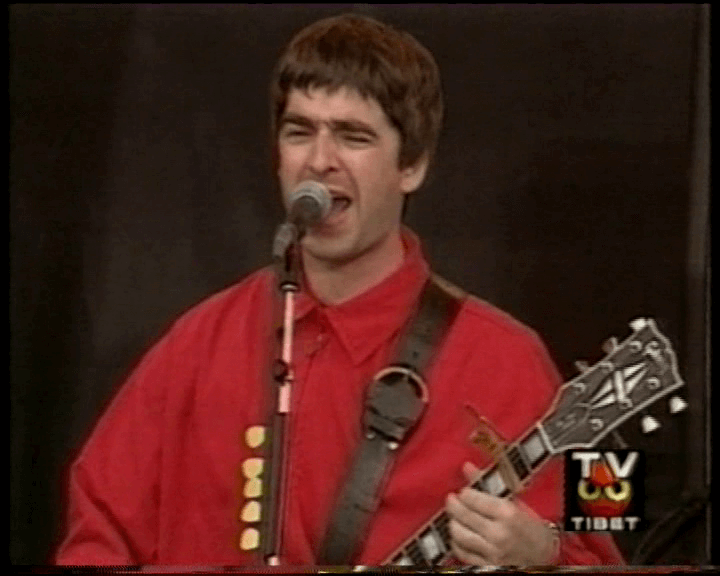 Noel Gallagher at Randall's Island, NYC, USA - June 7, 1997