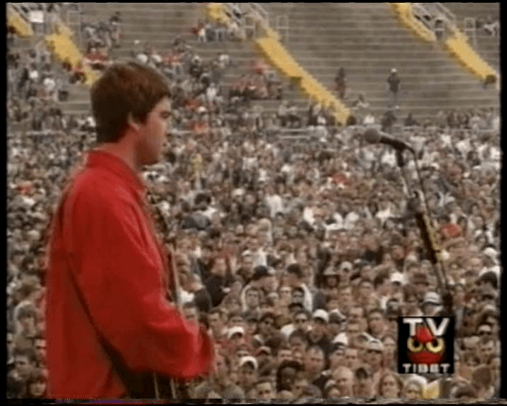 Noel Gallagher at Randall's Island, NYC, USA - June 7, 1997