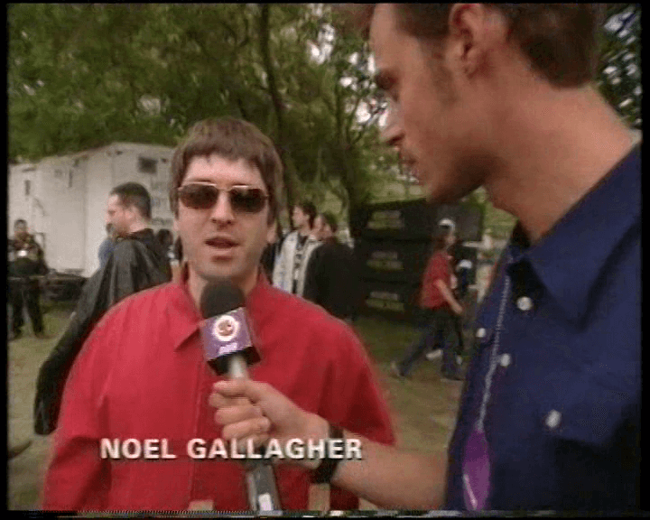 Noel Gallagher at Randall's Island, NYC, USA - June 7, 1997