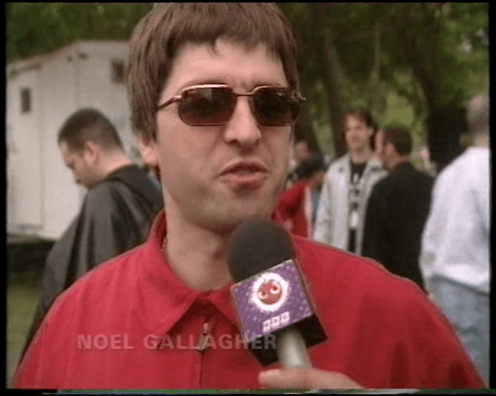 Noel Gallagher at Randall's Island, NYC, USA - June 7, 1997