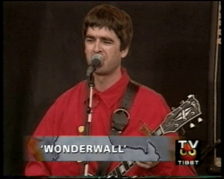 Noel Gallagher at Randall's Island, NYC, USA - June 7, 1997