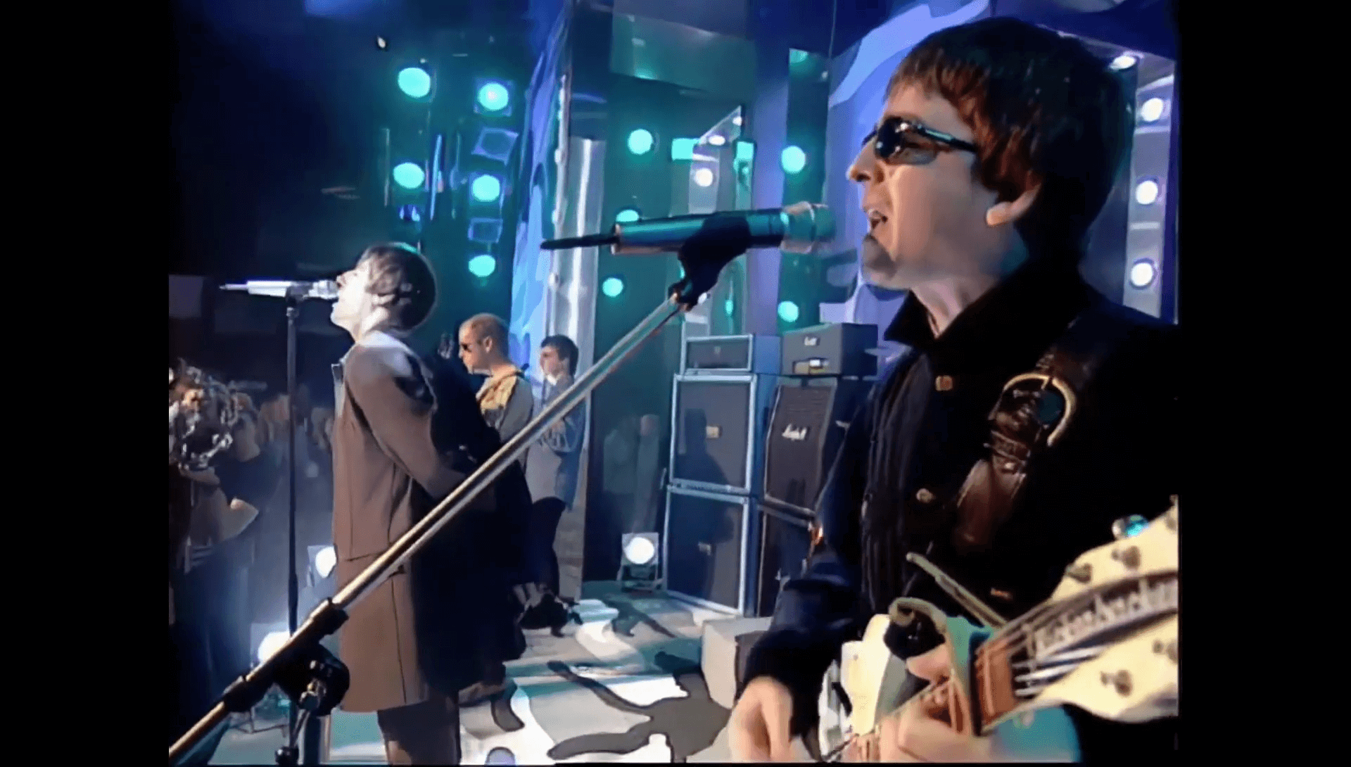 Oasis at Elstree Studios, London, UK - July 17, 1997