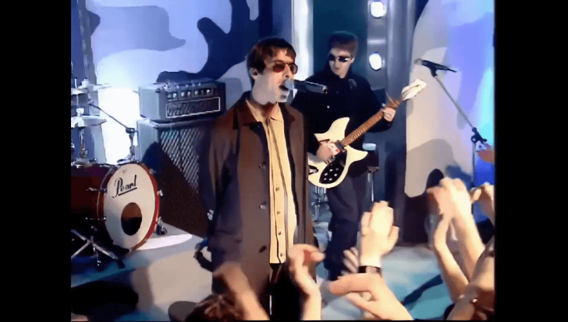 Oasis at Elstree Studios, London, UK - July 17, 1997