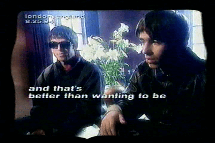 Noel on Oasis: Be Here Now MTV Rockumentary - 