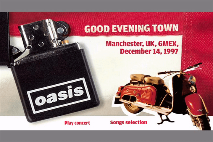 Oasis at Manchester GMEX, England - December 14, 1997