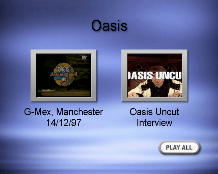 Oasis at Manchester GMEX, England - December 14, 1997