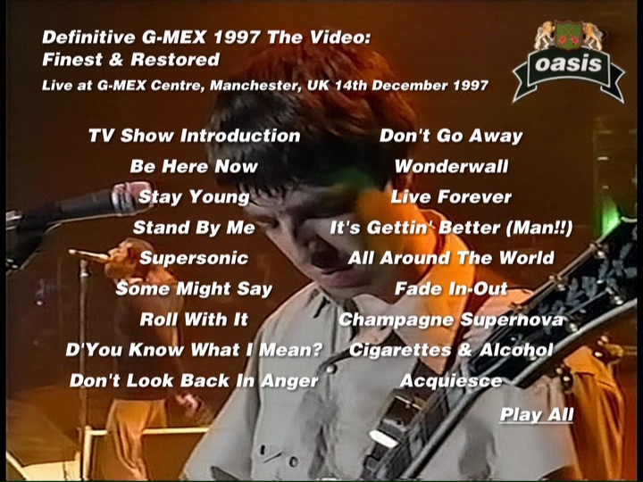 Oasis at '.$OASIS_SHOW_VENUE.' - '.$OASIS_SHOW_DATE.'