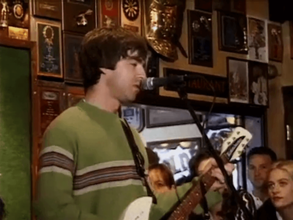 Oasis at Kings Head Pub; Santa Monica, CA, USA - January 28, 1998