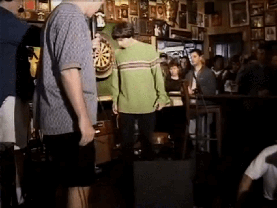 Oasis at Kings Head Pub; Santa Monica, CA, USA - January 28, 1998