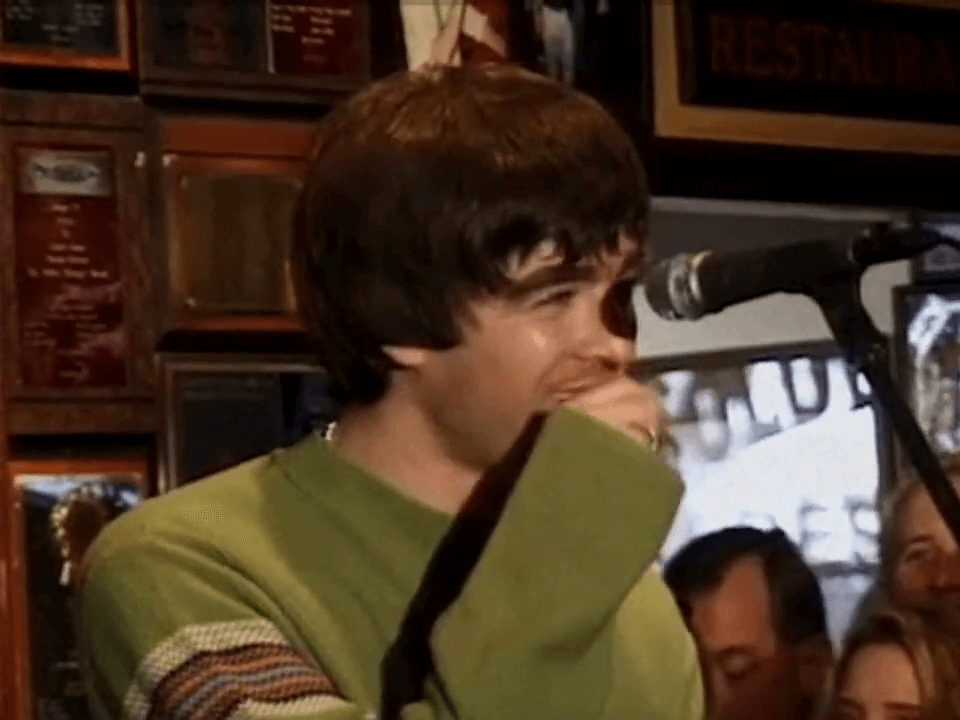 Oasis at Kings Head Pub; Santa Monica, CA, USA - January 28, 1998