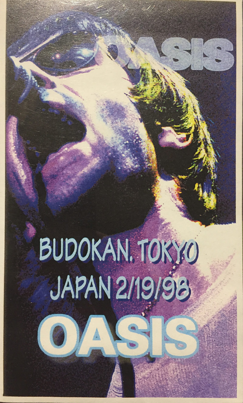 OASIS Budokan, Tokyo Japan 2/19/98