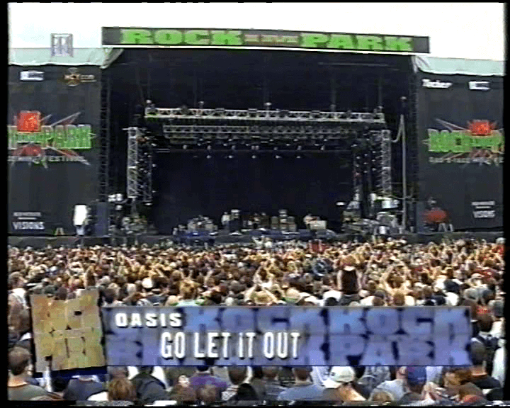 Oasis at Rock Im Park; Nürnburg, Germany - June 11, 2000