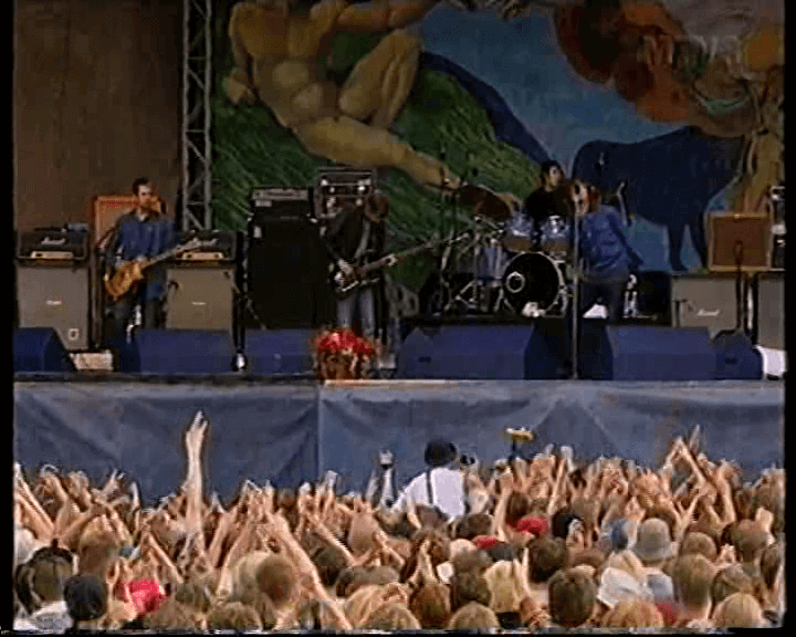 Oasis at Ruisrock Festival; Turku, Finland - July 2, 2000